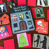 Juego de memoria " La casa encantada"