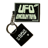 Llavero que brilla en la oscuridad UFO ENCOUNTER