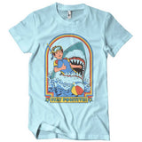Camiseta "Stay Positive" (azul)