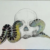 DANI BUCH | Cráneo serpiente (original)