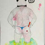 DANI BUCH | Hombre panda tanga peine Rough! (original)