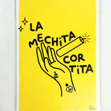 CA LA VERA | Print A4: "La mechita cortita"