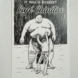 DIDAC ALCARAZ | Print "Café Chinitas: Sumo vs niño"