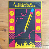 CA LA VERA | Print A4: "Confía en el proceso supongo"