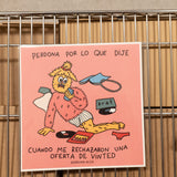 BÁRBARA ALCA | Print "Perdona por lo que dije cuando me rechazaron una oferta de vinted"