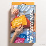 Pack de 3 almohadillas frío / calor para el cuerpo "Recovery"