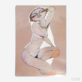 LAMASQWERTY | Print A4 "Mujer colores"