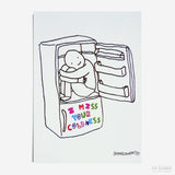 LAMASQWERTY | Print A5 "Nevera: I Miss Your Coldness"