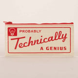 Estuche "Probably Technically a Genius"