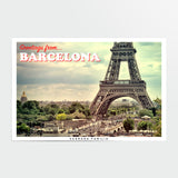 LA LLAMA | Postal de Barcelona (Sagrada Familia)