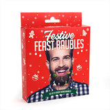 Adornos navideños para la barba