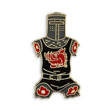 Pin del caballero negro de 'Los caballeros de la mesa cuadrada' de Monty Python