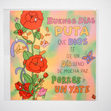 BÁRBARA ALCA | Print "Buenos días puta"