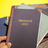 Libreta "Obsessive Lists"
