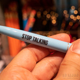 Bolígrafo "Stop Talking"