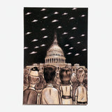 Postal "Ovnis en el Capitolio" X XENO POP