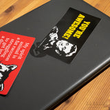 Pegatina vinilo "Never underestimate the power of" X EPHEMERA