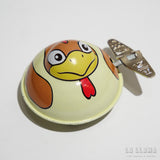 Juguete vintage "Gallo a cuerda"