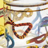 Vaso de cristal "Serpientes" X TOILETPAPER LOVES SELETTI