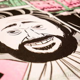 Print A3 "What we do in the shadow" X LA LLAMA STORE & NÚRIA JUST