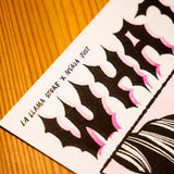 Print A3 "What we do in the shadow" X LA LLAMA STORE & NÚRIA JUST