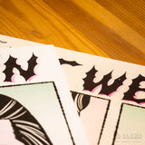 Print A3 "What we do in the shadow" X LA LLAMA STORE & NÚRIA JUST
