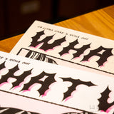 Print A3 "What we do in the shadow" X LA LLAMA STORE & NÚRIA JUST