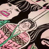 Print A3 "What we do in the shadow" X LA LLAMA STORE & NÚRIA JUST