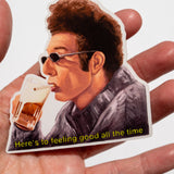 Pegatina vinilo X AMBAR DEL MORAL