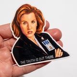 Pegatina vinilo X AMBAR DEL MORAL