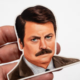 Pegatina vinilo X AMBAR DEL MORAL