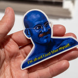 Pegatina vinilo X AMBAR DEL MORAL