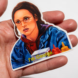 Pegatina vinilo X AMBAR DEL MORAL