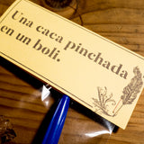 Caca portalápices