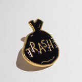 Pin de bolsa de basura