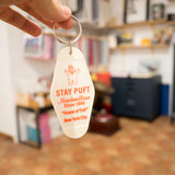 Llavero de Stay Puft, la casa de los Marshmallows