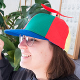 Gorra con hélice