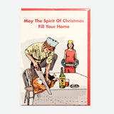MODERN TOSS | Postal "May The Spirit of Christmas Fill Your Home"