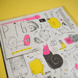 DARIA TSVETKOVA| Fanzine "Snail / Pig"