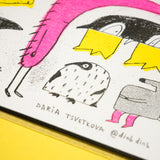 DARIA TSVETKOVA| Fanzine "Snail / Pig"