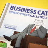 TOM FONDER | Business cat. Dinero. Poder. Galletitas.