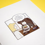 TOM FONDER | Business cat. Dinero. Poder. Galletitas.