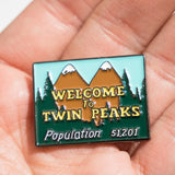 Pin "Welcome to Twin Peaks"
