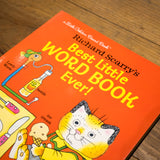 RICHARD SCARRY's Best Little Word Book ever!