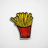 Parche cartón de papas fritas