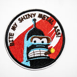Parche "Bite my shiny metal ass!" Bender