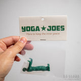 Soldaditos haciendo yoga "Yoga Joes"