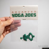 Soldaditos haciendo yoga "Yoga Joes"