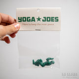 Soldaditos haciendo yoga "Yoga Joes"