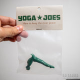 Soldaditos haciendo yoga "Yoga Joes"